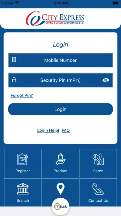 Скриншоты City Express mBank NextGen