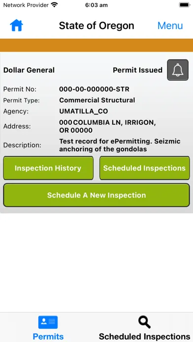 Oregon ePermitting App Screenshots