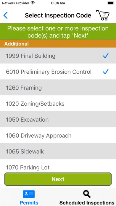Oregon ePermitting App Screenshots