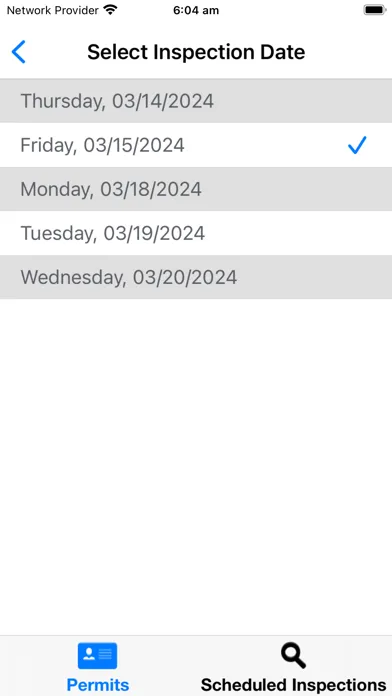 Oregon ePermitting App Screenshots