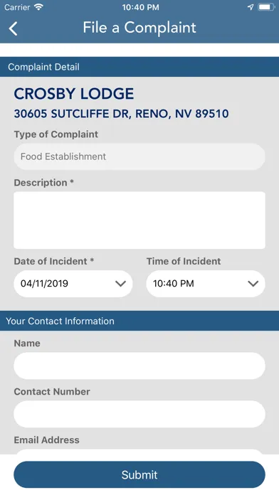 Washoe Eats Screenshots
