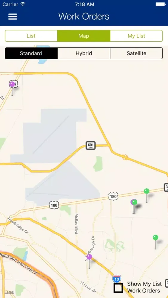 El Paso Container App سکرین شاٹس