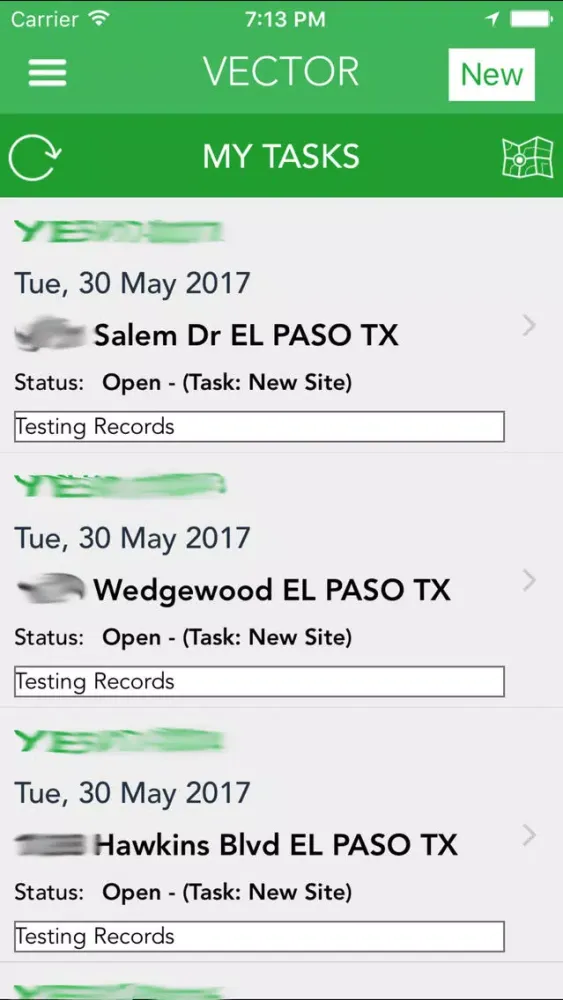 Скриншоты El Paso Vector Control Mobile App