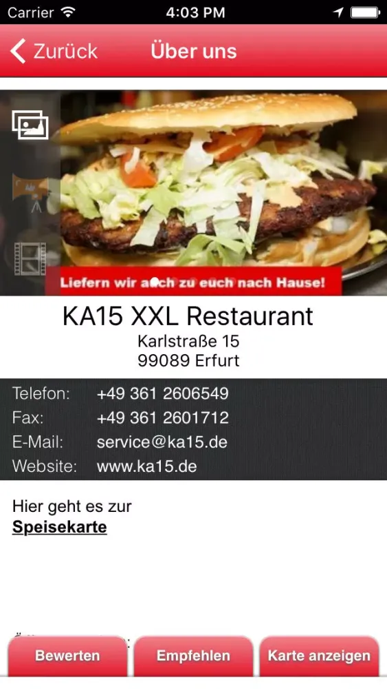 KA15 XXL Restaurant應用截圖