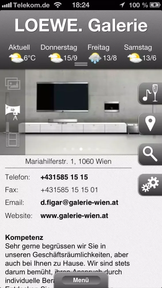 Capturas de pantalla de LOEWE. Galerie