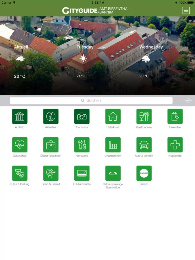 Amt Biesenthal iPad 应用截图