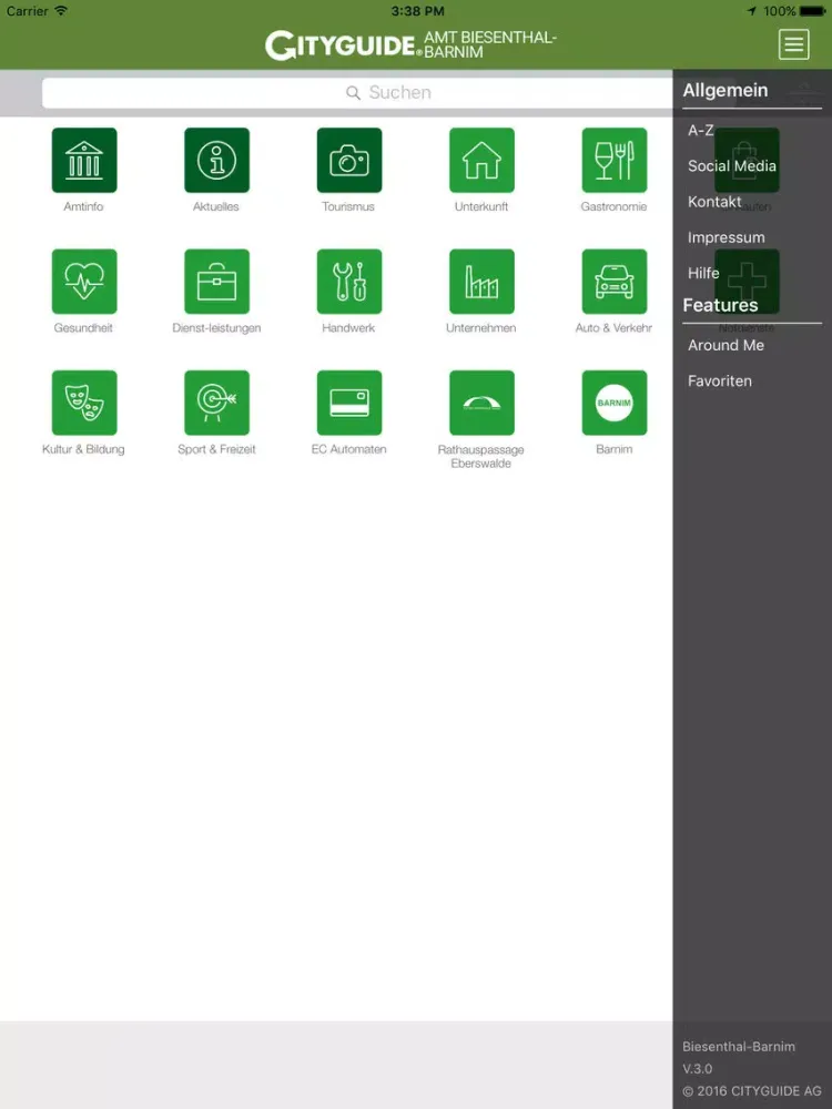 Amt Biesenthal iPad 应用截图