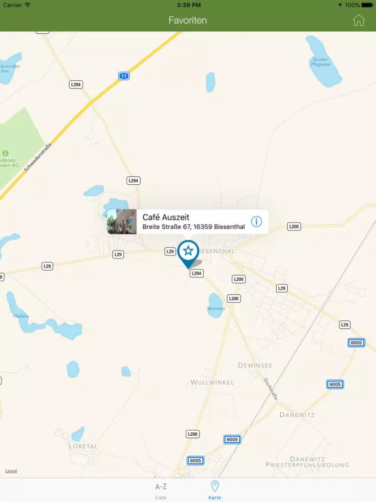Amt Biesenthal iPad 应用截图