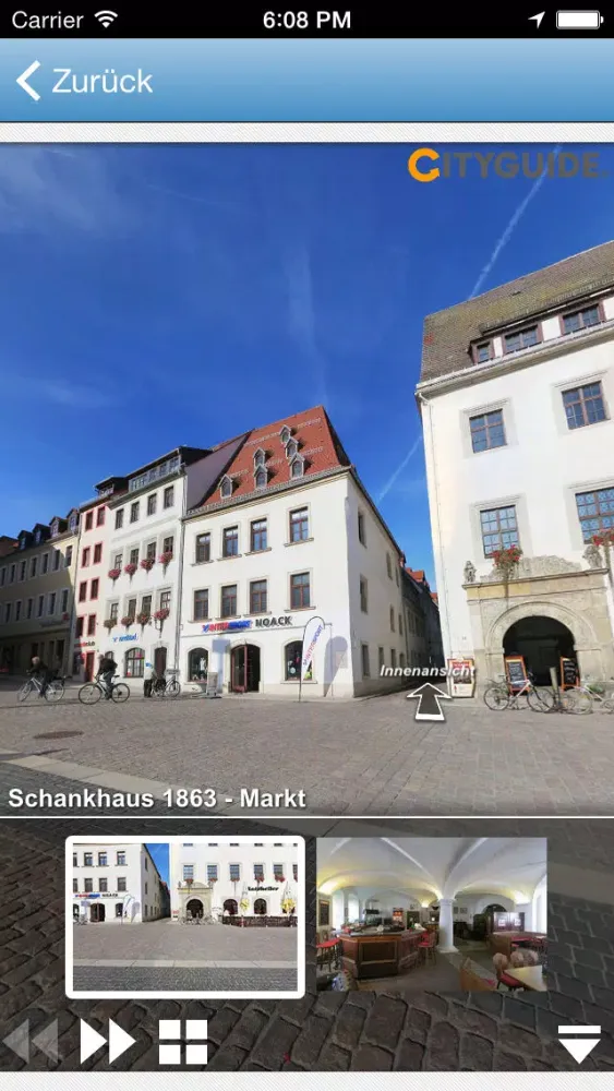 Freiberg App Screenshots