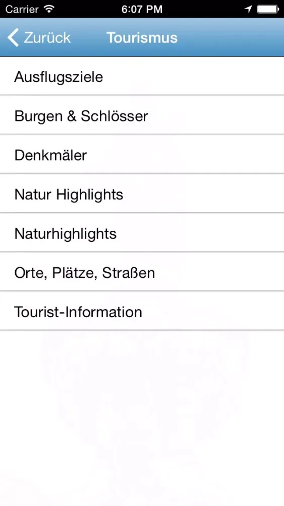 Freiberg App Screenshots