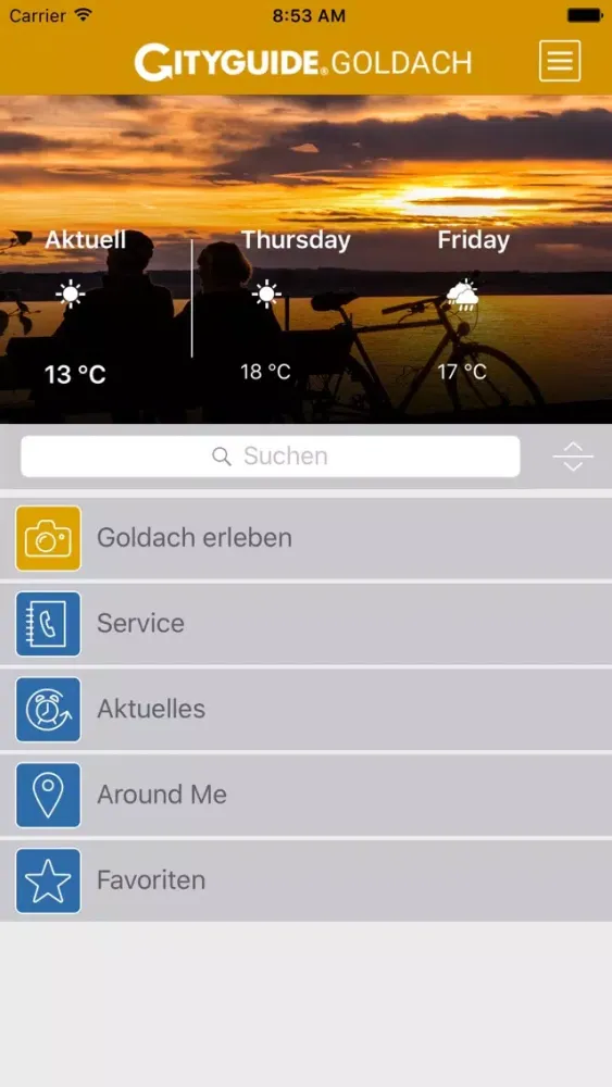 Capturas de pantalla de Goldach App