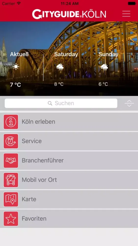 Köln App Screenshots