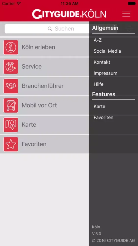 Köln App Screenshots