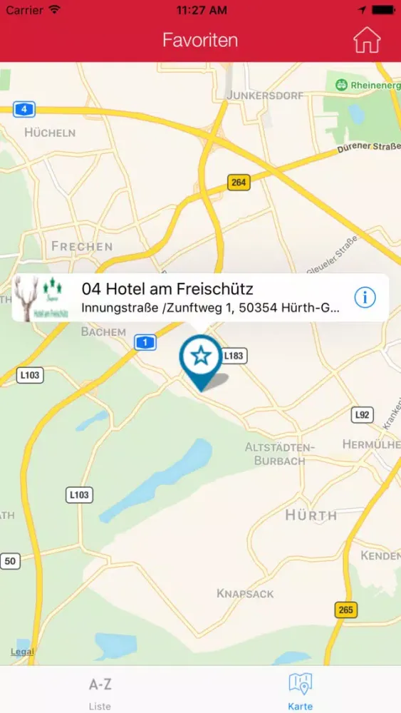 Köln App Screenshots