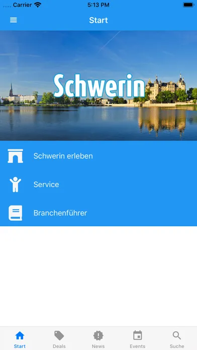Скриншоты Schwerin App
