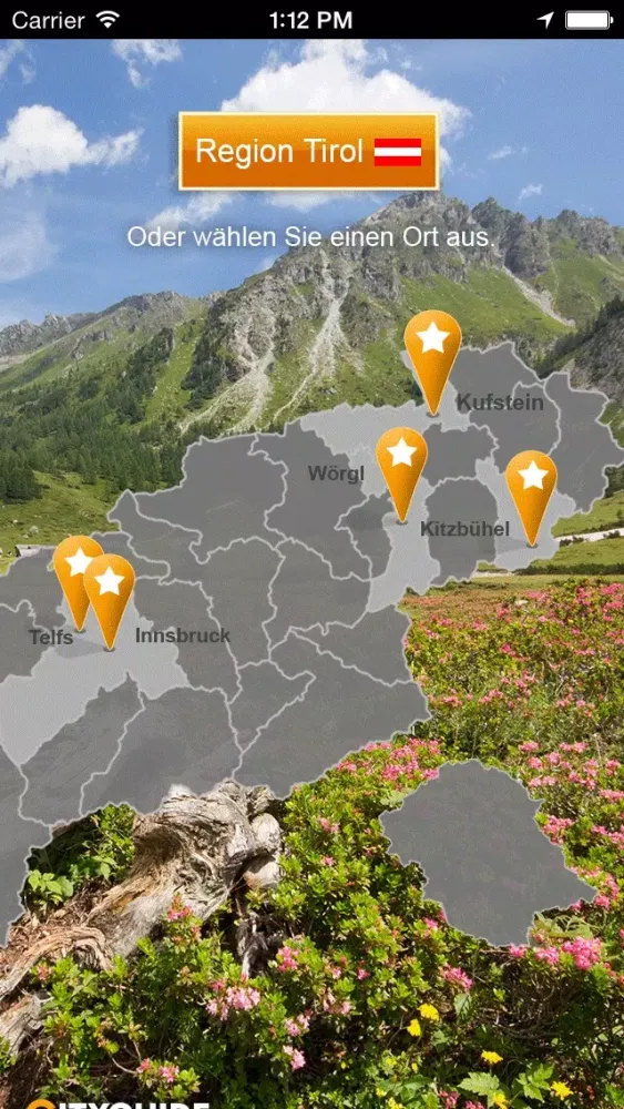 Capturas de pantalla de Tirol App