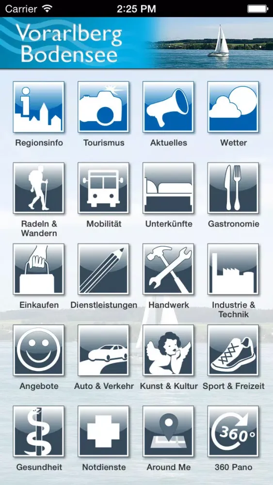 Capturas de pantalla de Vorarlberg