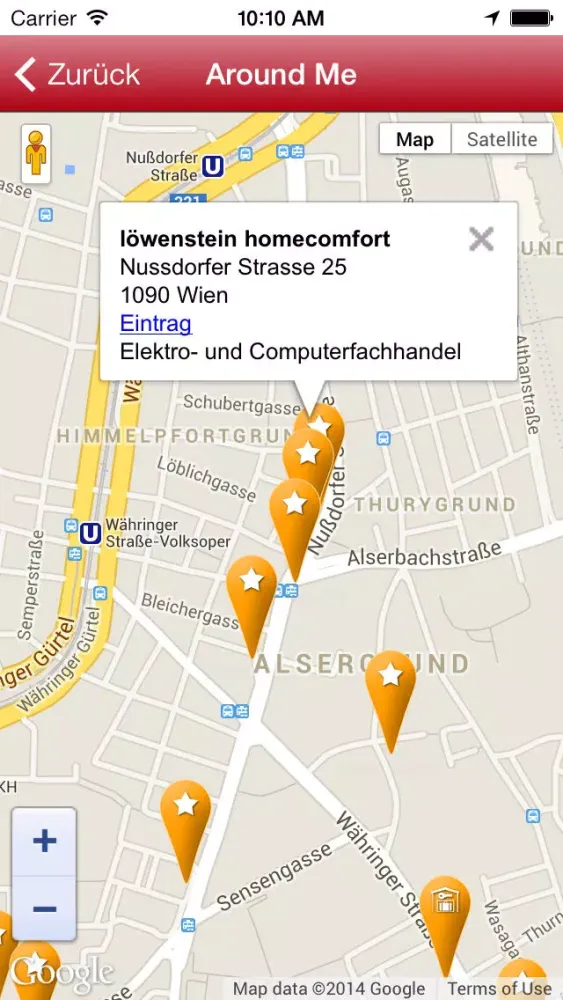 Wien 9. Bezirk Alsergrund سکرین شاٹس
