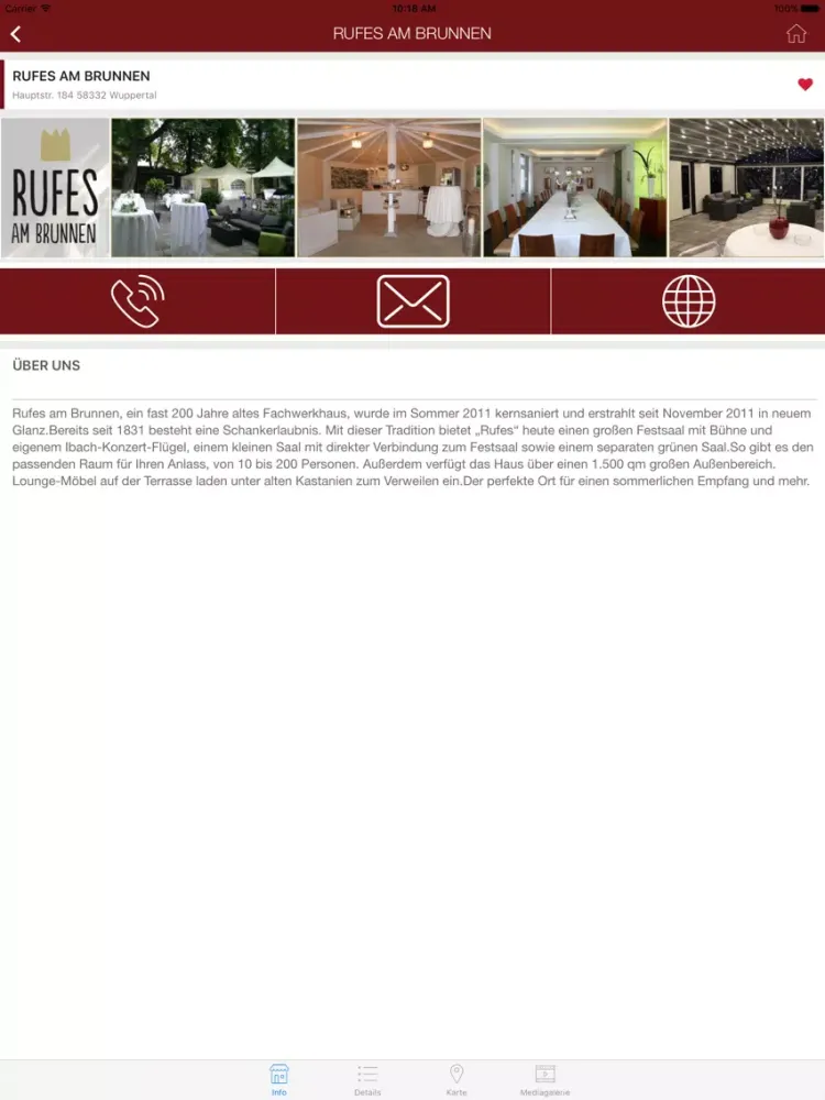 Wuppertal App iPad 应用截图