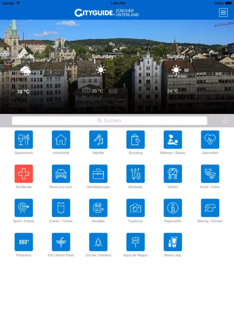 Скриншоты Zürcher Unterland iPad 