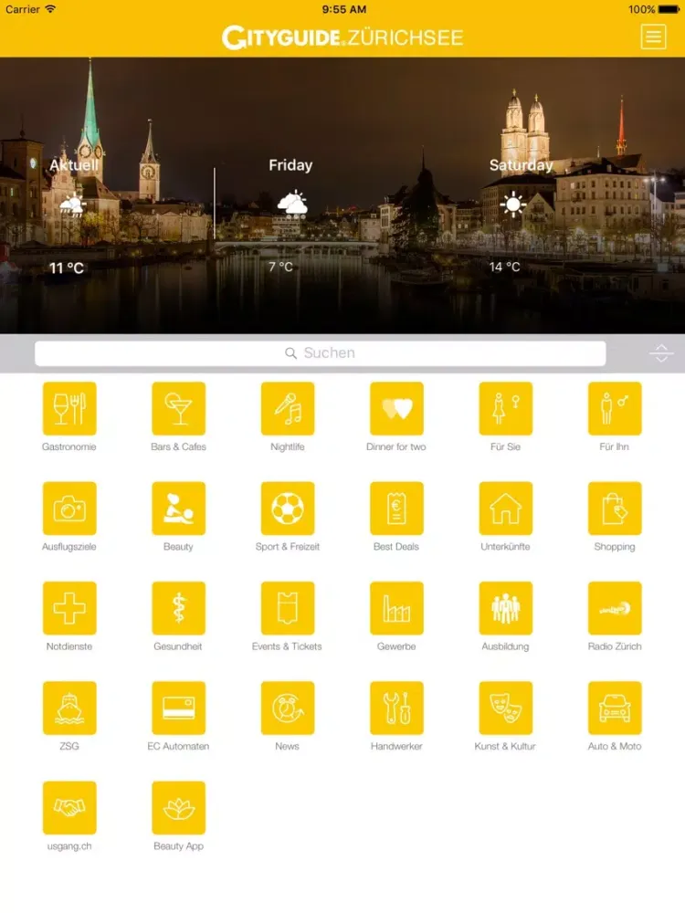 Zürichsee iPad  Screenshots
