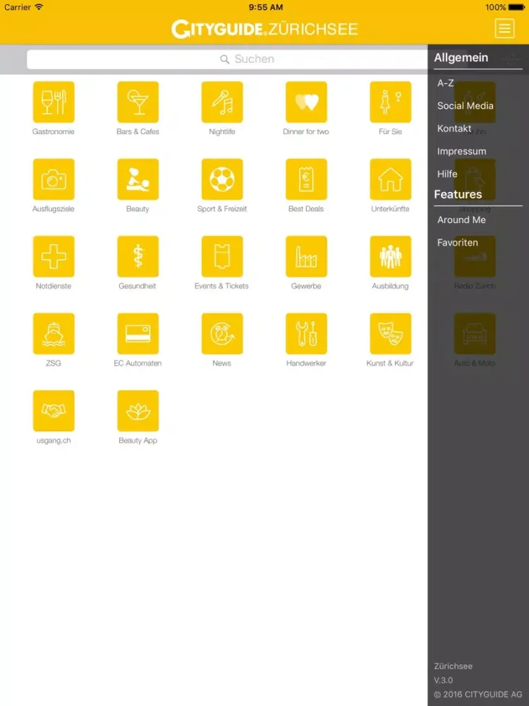 Zürichsee iPad  Screenshots