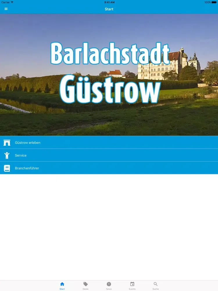 Zrzuty ekranu Güstrow iPad 