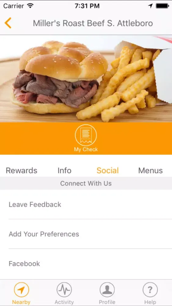 Miller's Roast Beef Screenshots