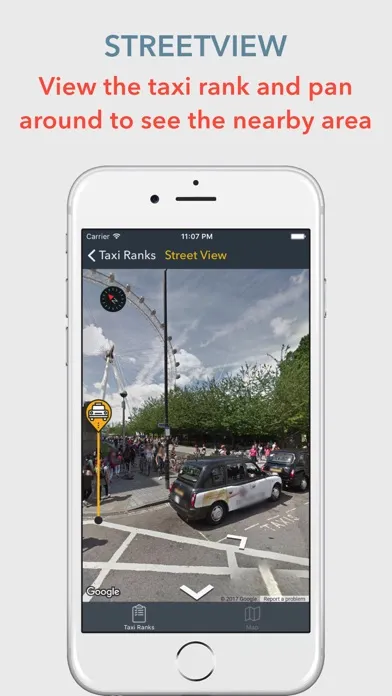 Ảnh chụp màn hình của Taxi Ranks London