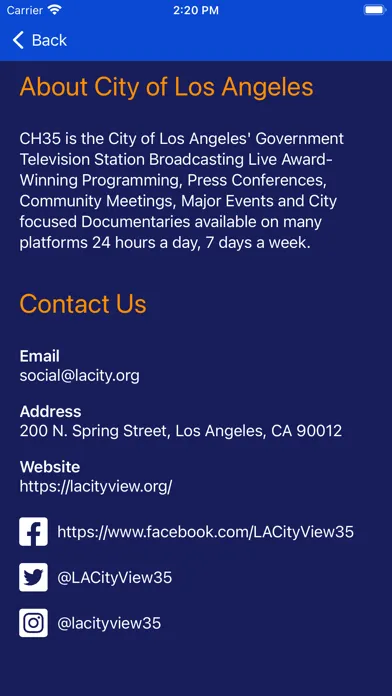 LA CityView CH35 Screenshots
