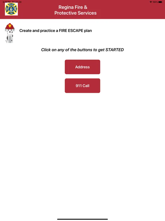 Regina - Fire 911 Education iPad  スクリーンショット