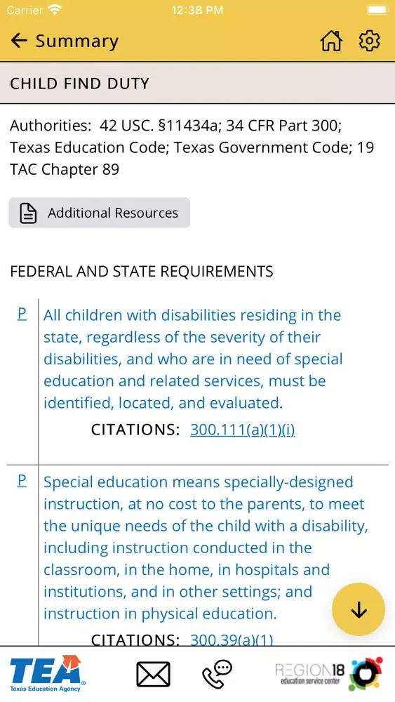 Captures d'écran de Legal Framework--SpEd
