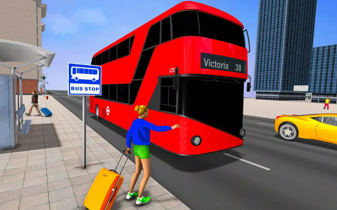 Screenshot di Modern Bus Simulator Games : Free Bus Driving Game