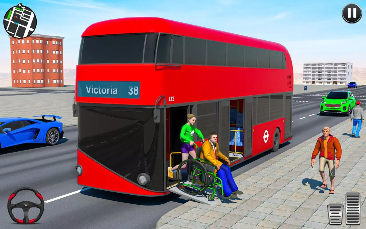 Screenshot di Modern Bus Simulator Games : Free Bus Driving Game