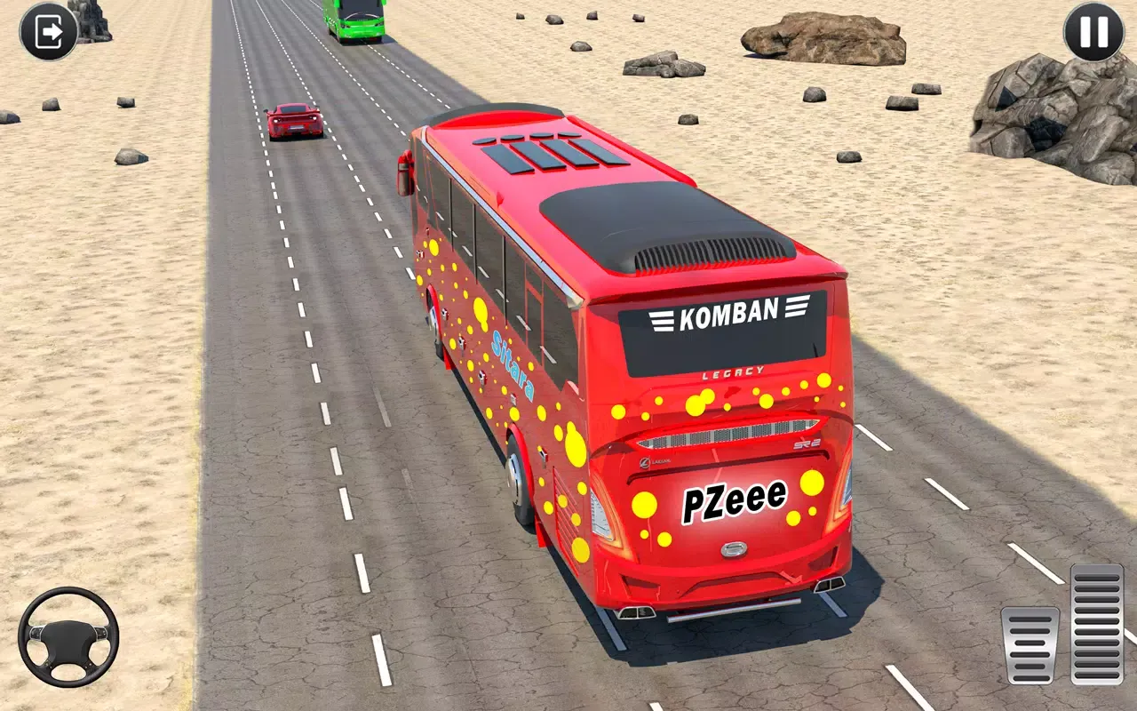 Screenshot di Modern Bus Simulator Games : Free Bus Driving Game