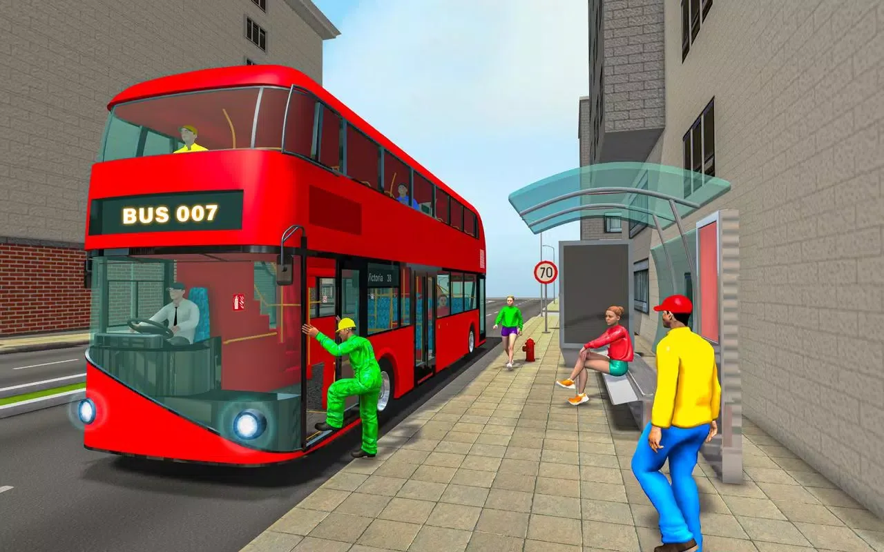 Screenshot di Modern Bus Simulator Games : Free Bus Driving Game