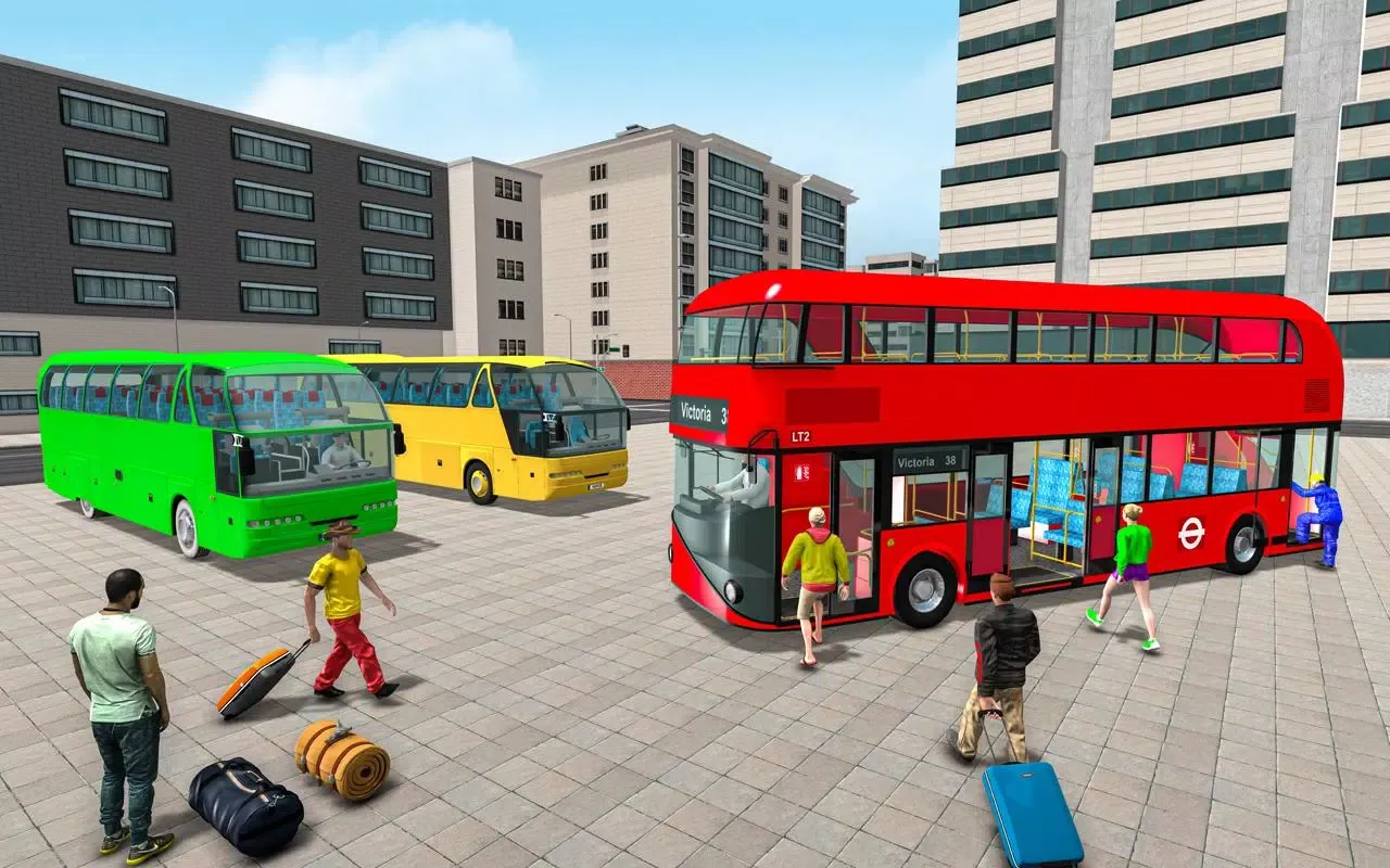 Screenshot di Modern Bus Simulator Games : Free Bus Driving Game