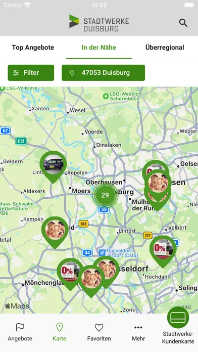 تصاویر Stadtwerke-Kundenkarte