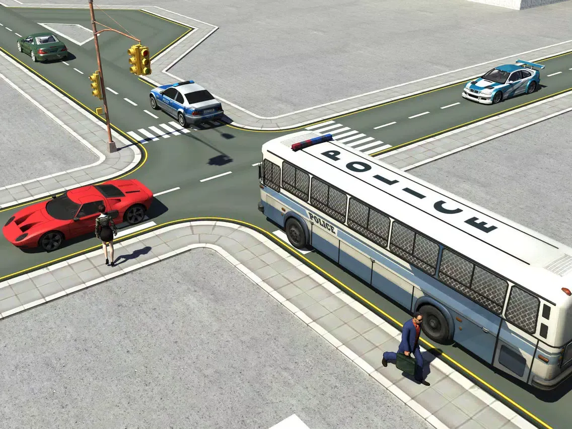 City Prisoner police vehicle Transporter 3d simulator iPad  Screenshots