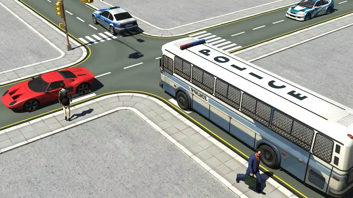 City Prisoner police vehicle Transporter 3d simulator Screenshots