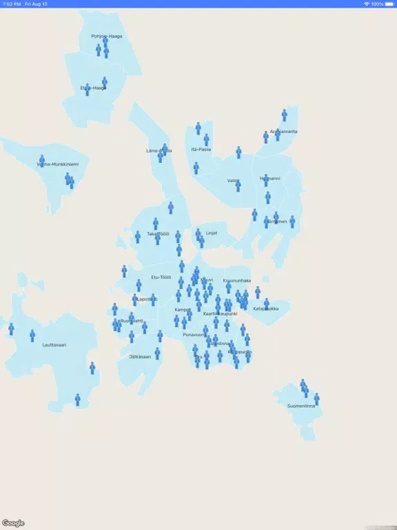 Скриншоты Helsinki City Quiz and walk iPad 