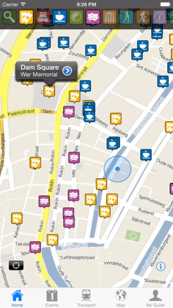 Ảnh chụp màn hình của Amsterdam Travel Guide Offline