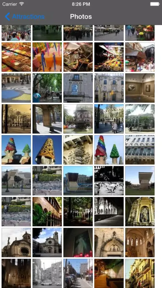 Capturas de tela do Barcelona Travel Guide Offline