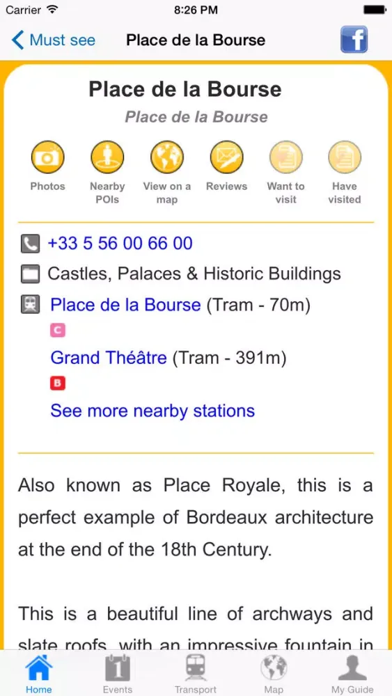 Bordeaux Travel Guide Offline应用截图