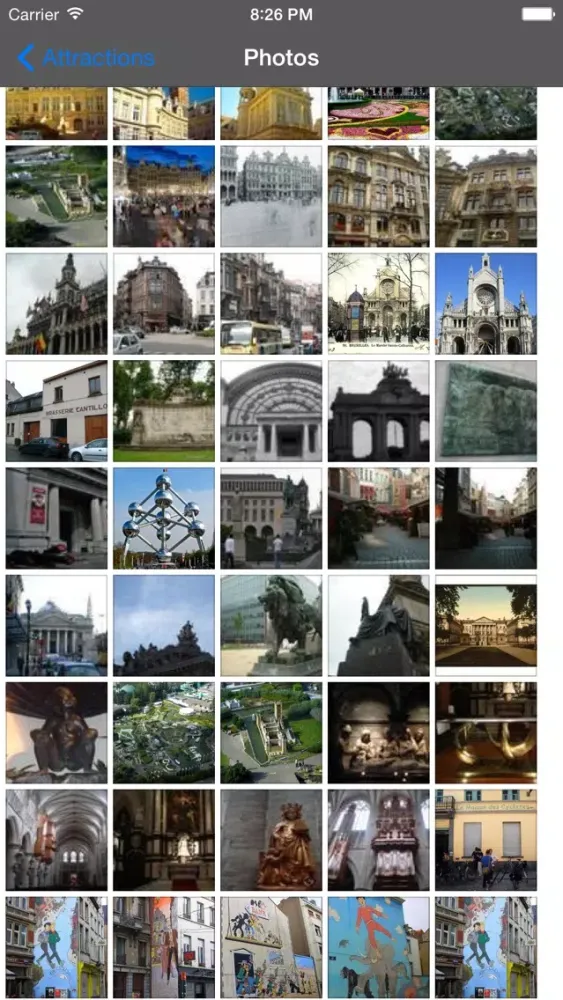Capturas de tela do Brussels Travel Guide Offline