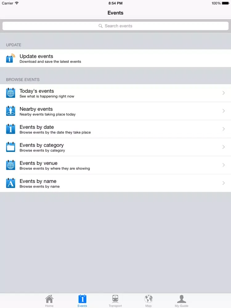 Calgary Travel Guide Offline iPad  Screenshots