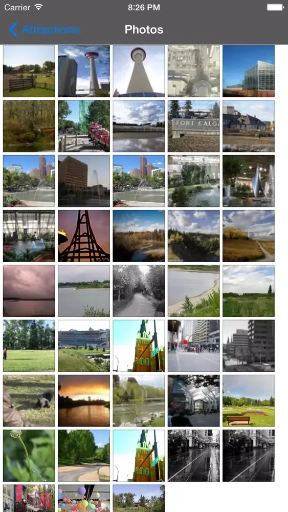 Calgary Travel Guide Offline Screenshots