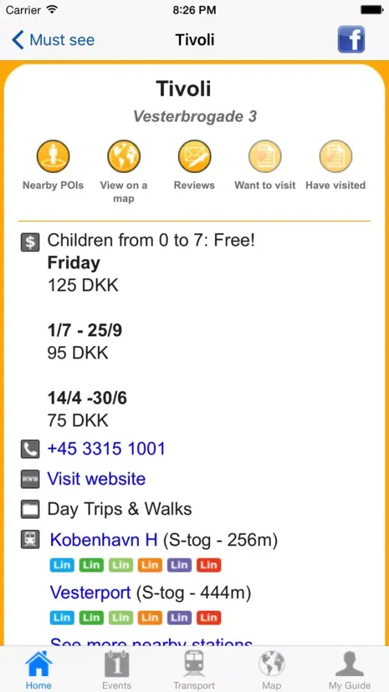 Copenhagen Travel Guide Offline應用截圖