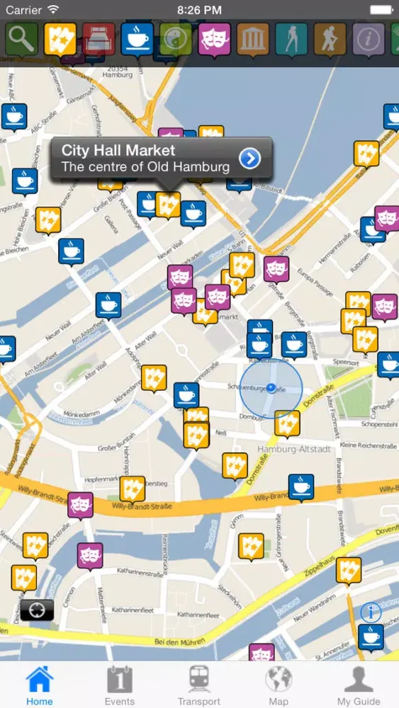 Capturas de pantalla de Hamburg Travel Guide Offline