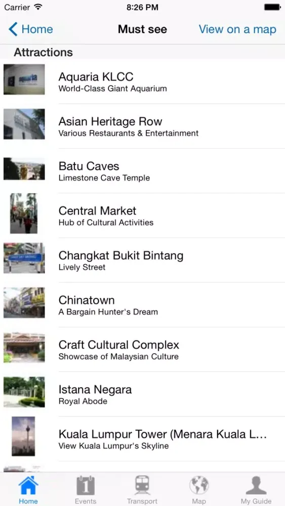 Kuala Lumpur Travel Guide Offline スクリーンショット